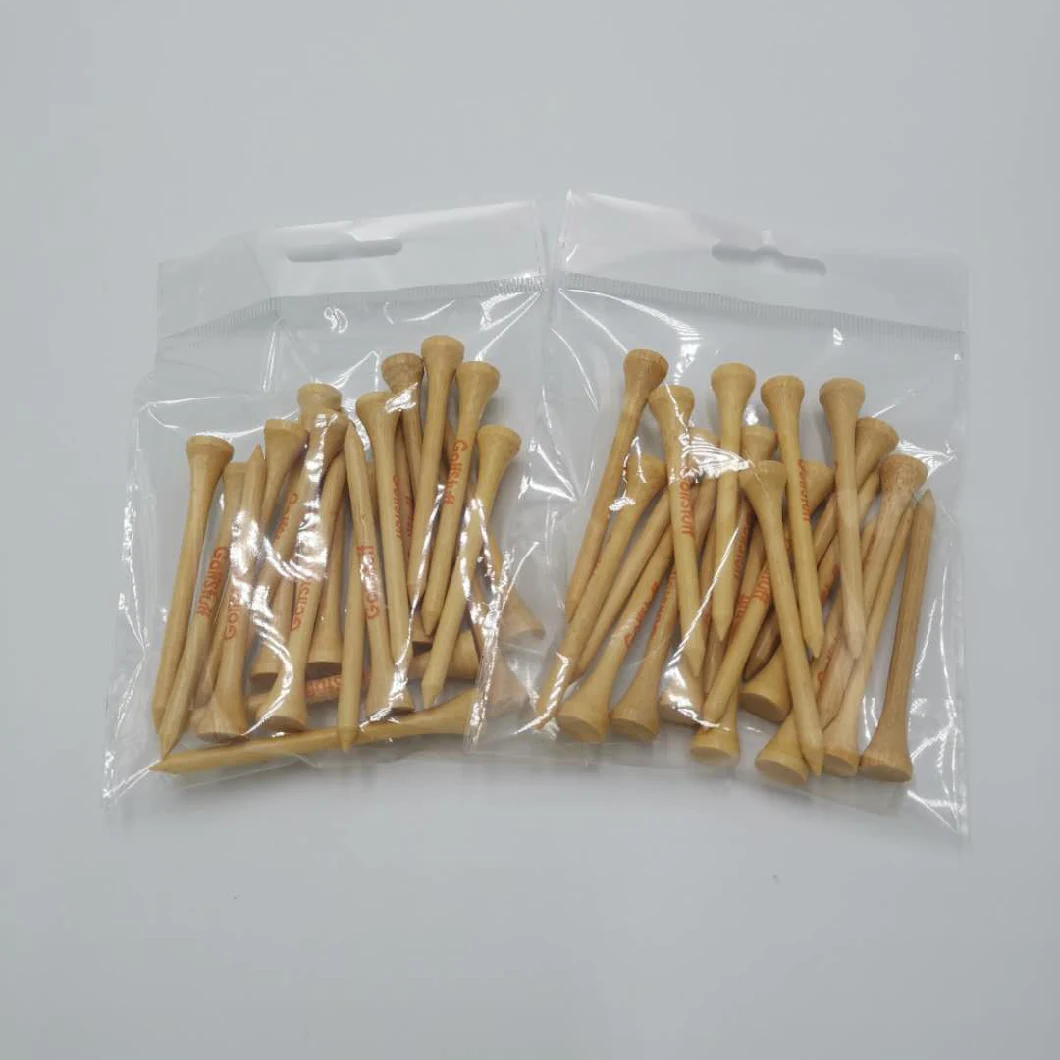 Natural Bamboo Golf Tees 2-3/4′′ Length