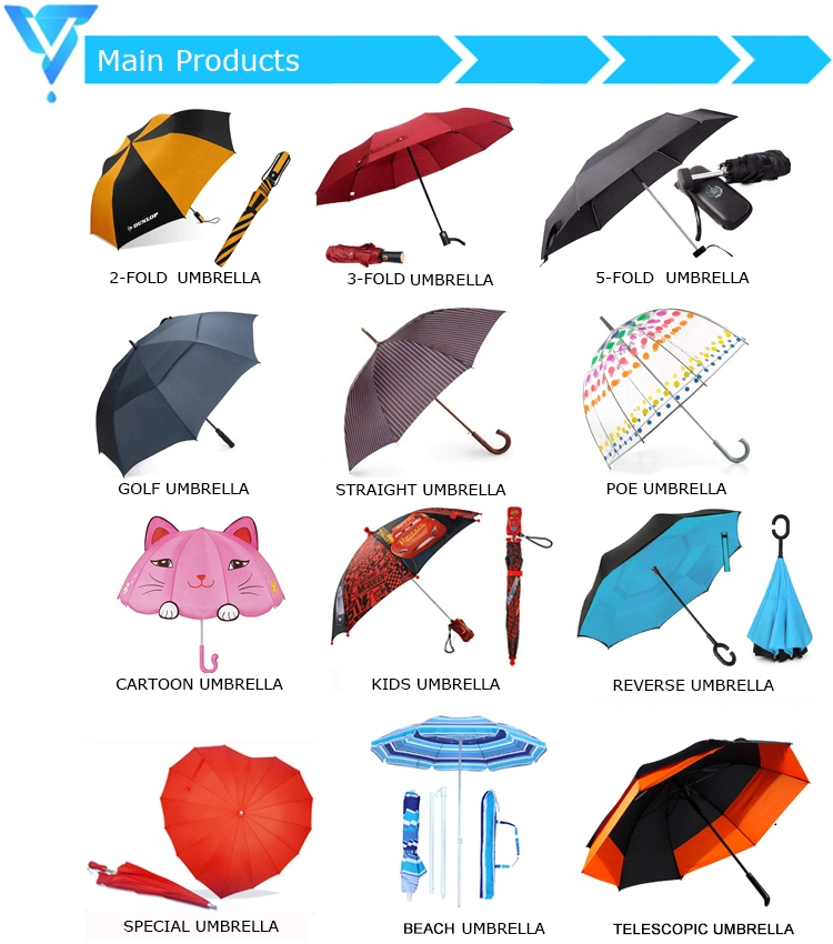 Logo Customize Umbrella Windproof Travel Compact Umbrella Automatic Folding Umbrella