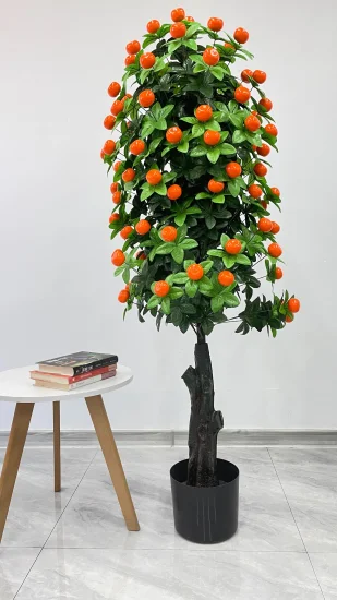 Simulazione artificiale personalizzabile, pianta decorativa, testa di albero antico, 93 frutti, Ping to Jinju