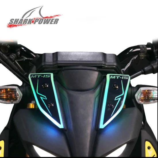 Accessori moto Parti del corpo Luce impermeabile decorativa universale flessibile per strisce LED per Yamaha MT15