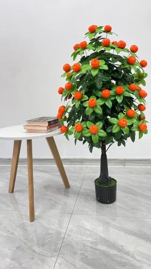 Testa di albero antico ecologico, 57 frutti, Ping an Jinju, simulazione artificiale personalizzabile, pianta decorativa